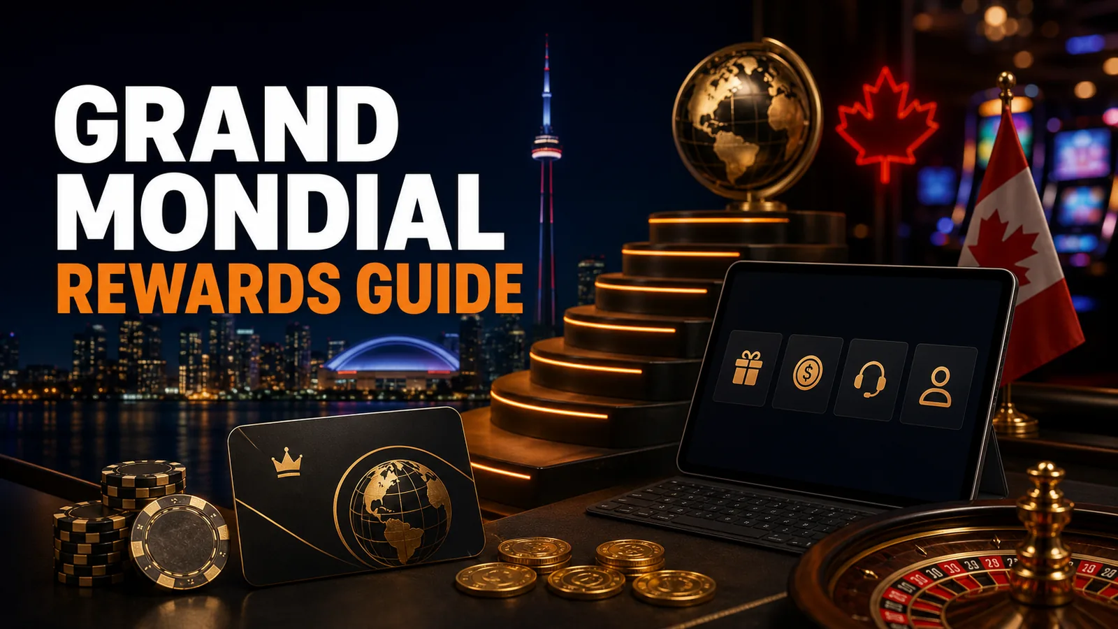 Loyalty card, tier ladder, coins and terms checklist
